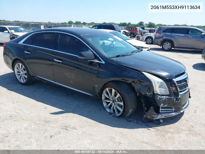 2017 Cadillac Xts Luxury VIN: 2G61M5S3XH9113634 Lot: 40108722