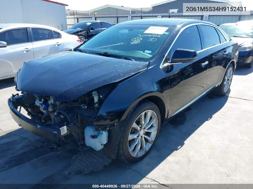 2G61M5S34H9152431 2017 Cadillac Xts Luxury