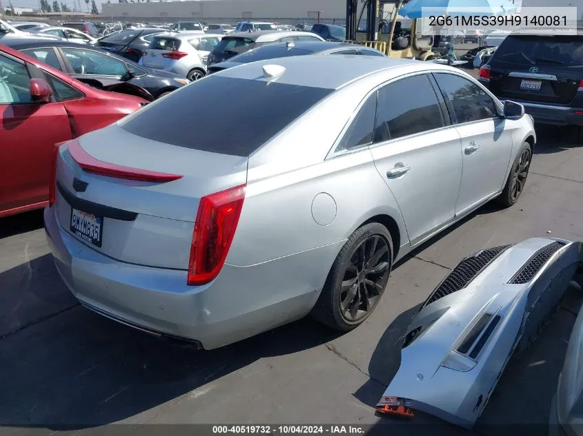 2017 Cadillac Xts Luxury VIN: 2G61M5S39H9140081 Lot: 40519732