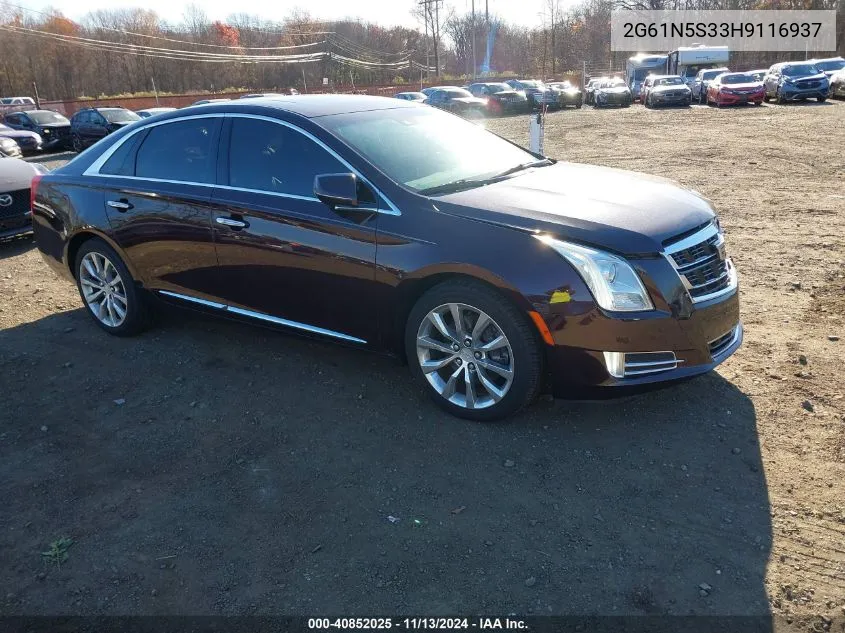 2017 Cadillac Xts Luxury VIN: 2G61N5S33H9116937 Lot: 40852025