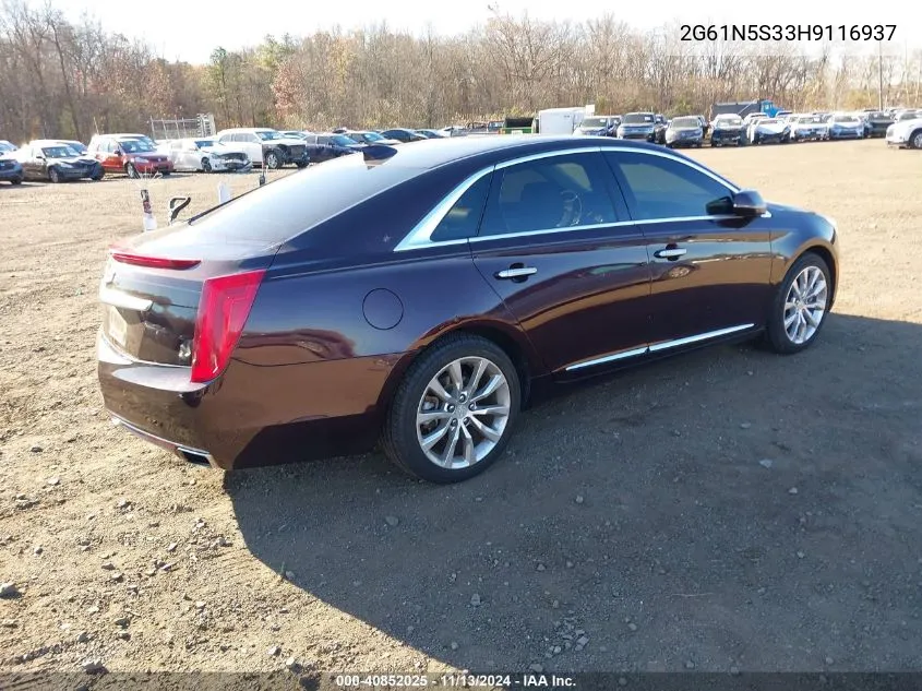 2017 Cadillac Xts Luxury VIN: 2G61N5S33H9116937 Lot: 40852025