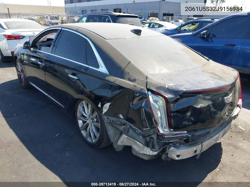 2018 Cadillac Xts W20 Livery Package VIN: 2G61U5S32J9156984 Lot: 39713419