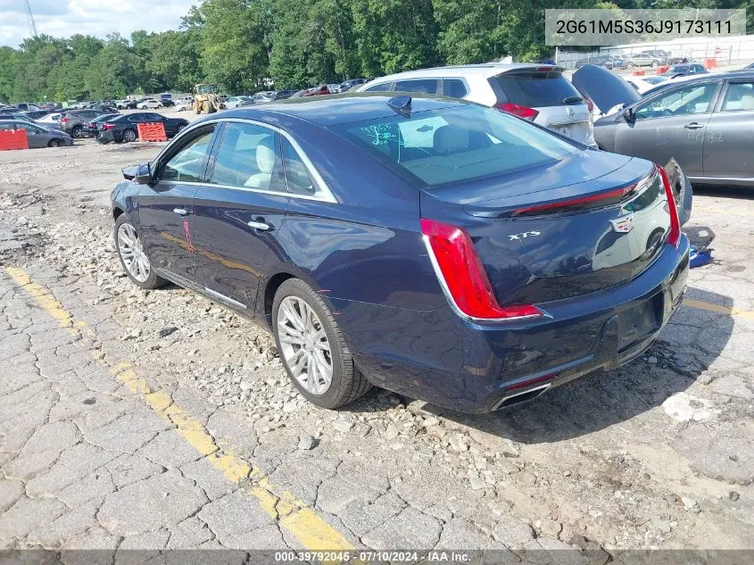 2018 Cadillac Xts Luxury VIN: 2G61M5S36J9173111 Lot: 39792045