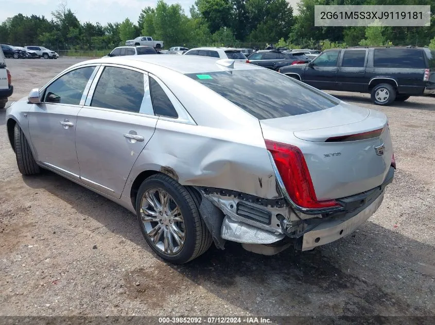 2G61M5S3XJ9119181 2018 Cadillac Xts Luxury