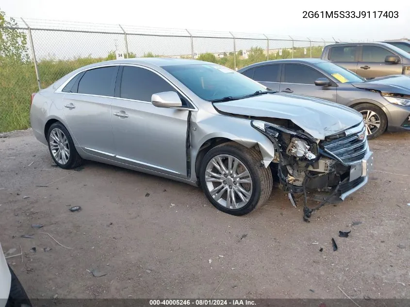 2G61M5S33J9117403 2018 Cadillac Xts Luxury