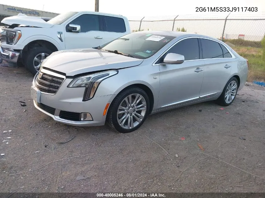 2G61M5S33J9117403 2018 Cadillac Xts Luxury