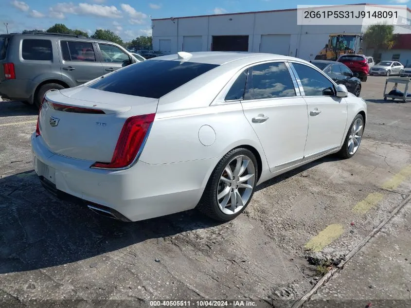 2018 Cadillac Xts Premium Luxury VIN: 2G61P5S31J9148091 Lot: 40505511