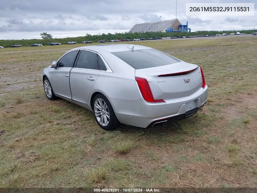 2018 Cadillac Xts Luxury VIN: 2G61M5S32J9115531 Lot: 40529201