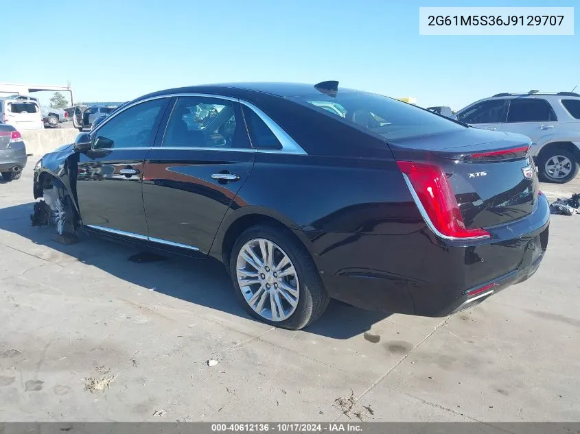 2018 Cadillac Xts Luxury VIN: 2G61M5S36J9129707 Lot: 40612136