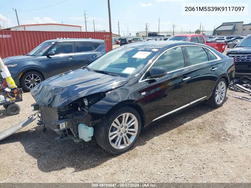 2019 Cadillac Xts Luxury VIN: 2G61M5S39K9117097 Lot: 39704647