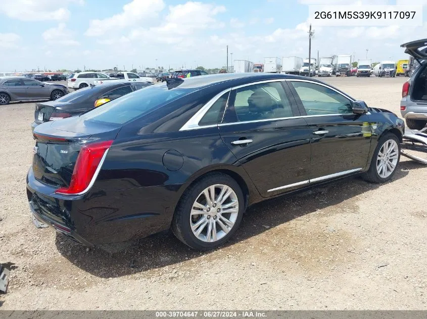 2019 Cadillac Xts Luxury VIN: 2G61M5S39K9117097 Lot: 39704647