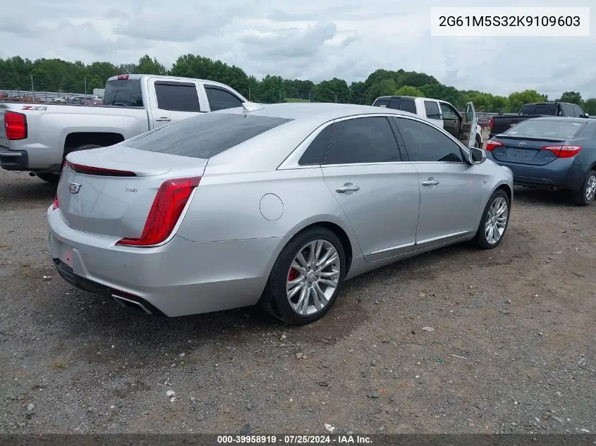 2019 Cadillac Xts Luxury VIN: 2G61M5S32K9109603 Lot: 39958919