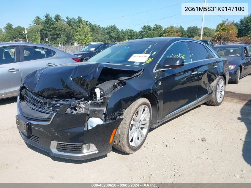 2019 Cadillac Xts Luxury VIN: 2G61M5S31K9147100 Lot: 40280628