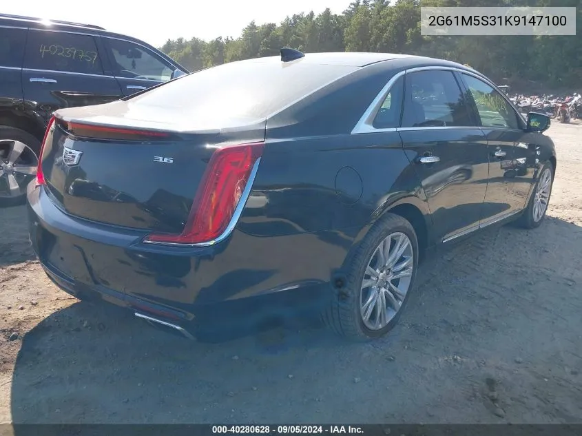 2019 Cadillac Xts Luxury VIN: 2G61M5S31K9147100 Lot: 40280628