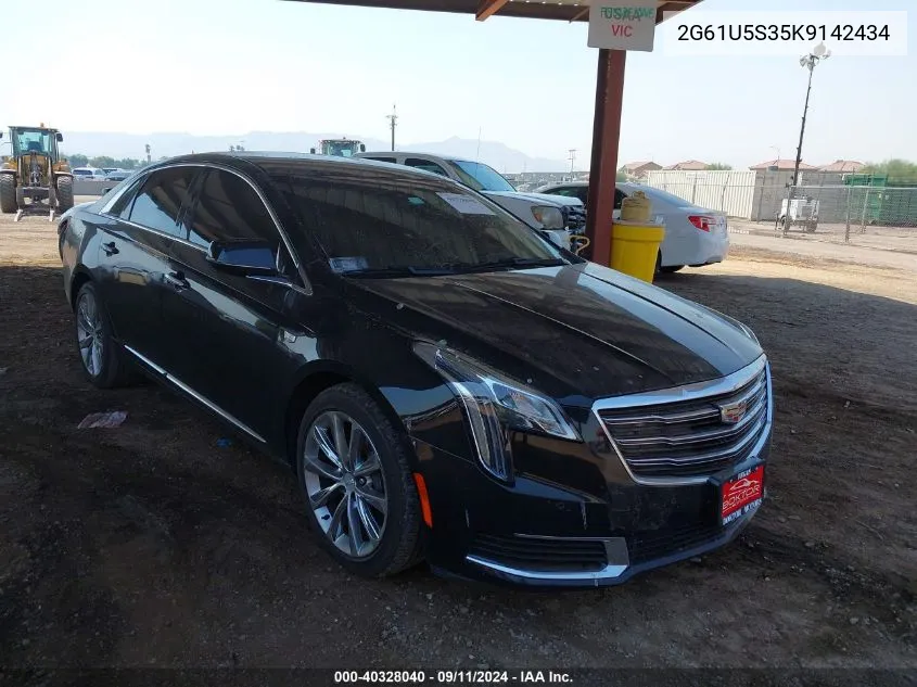 2019 Cadillac Xts W20 Livery Package VIN: 2G61U5S35K9142434 Lot: 40328040