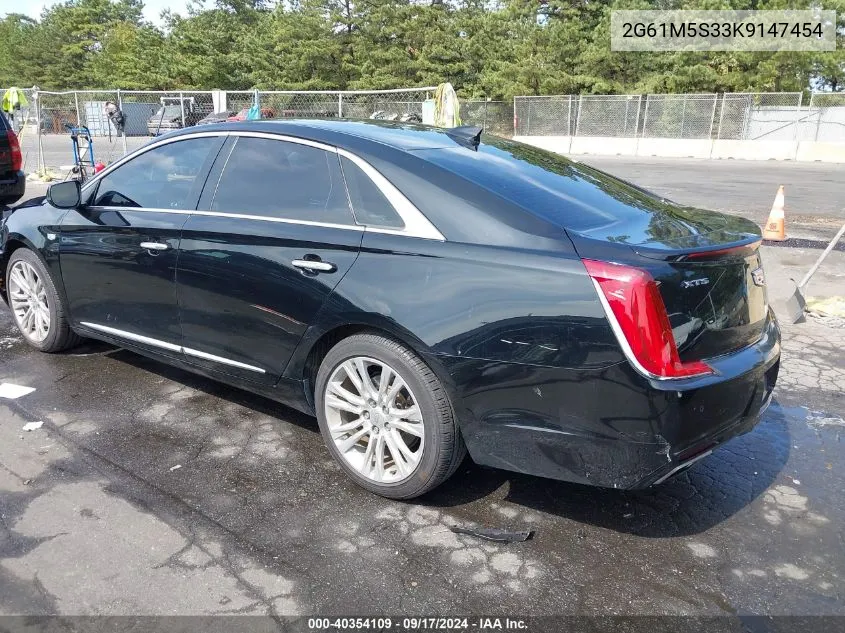 2019 Cadillac Xts Luxury VIN: 2G61M5S33K9147454 Lot: 40354109