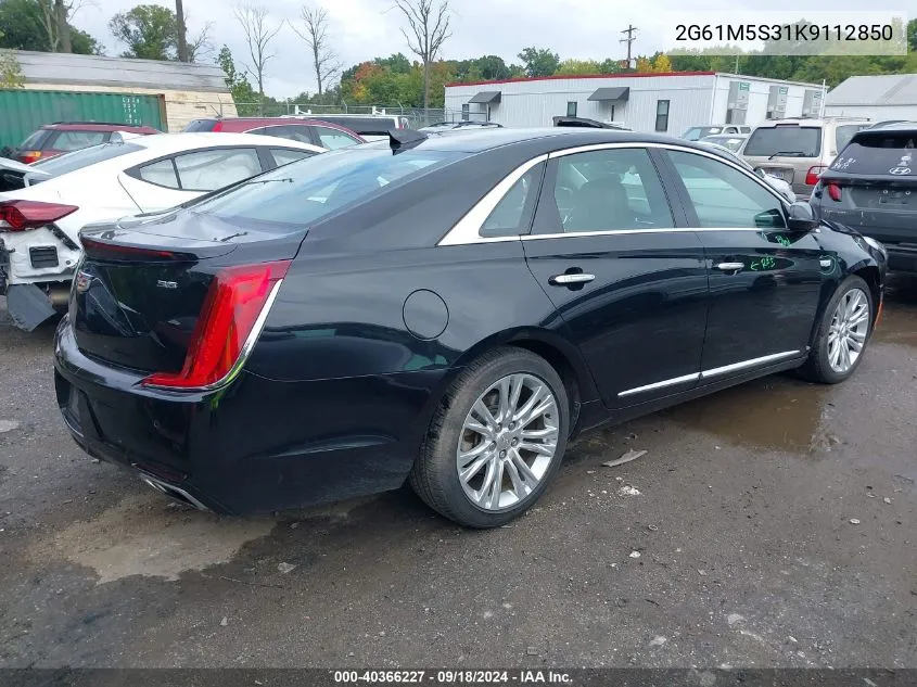 2019 Cadillac Xts Luxury VIN: 2G61M5S31K9112850 Lot: 40366227