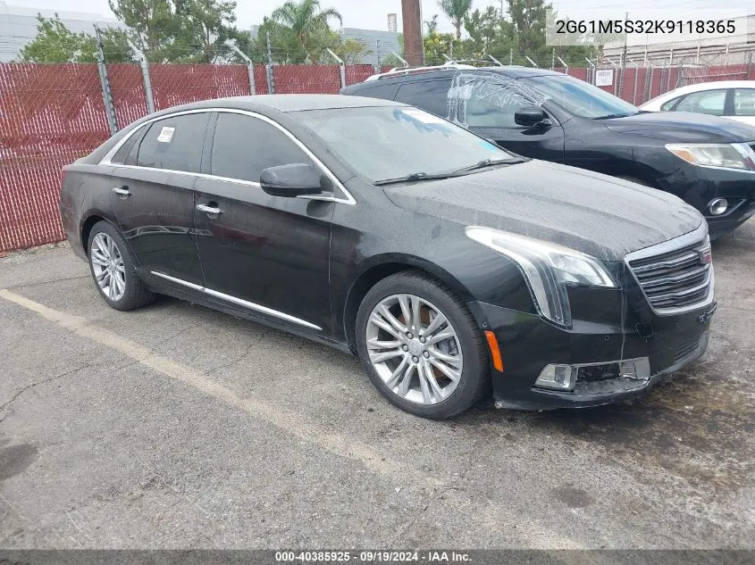 2019 Cadillac Xts Luxury VIN: 2G61M5S32K9118365 Lot: 40385925