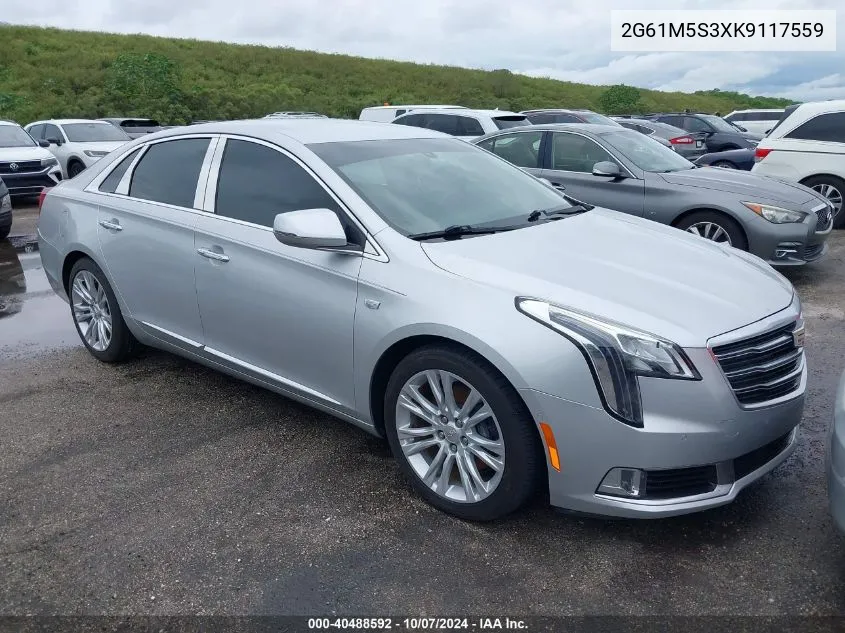 2019 Cadillac Xts Luxury VIN: 2G61M5S3XK9117559 Lot: 40488592