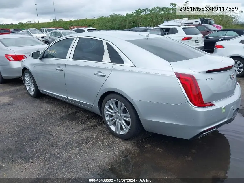 2G61M5S3XK9117559 2019 Cadillac Xts Luxury