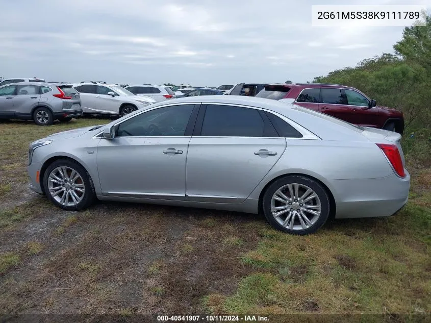 2019 Cadillac Xts Luxury VIN: 2G61M5S38K9111789 Lot: 40541907