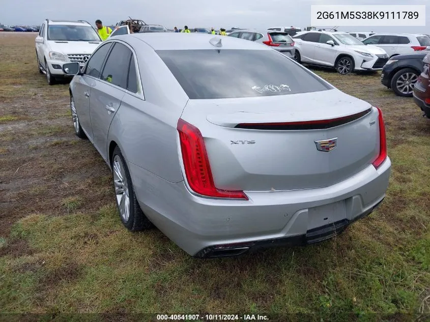 2019 Cadillac Xts Luxury VIN: 2G61M5S38K9111789 Lot: 40541907