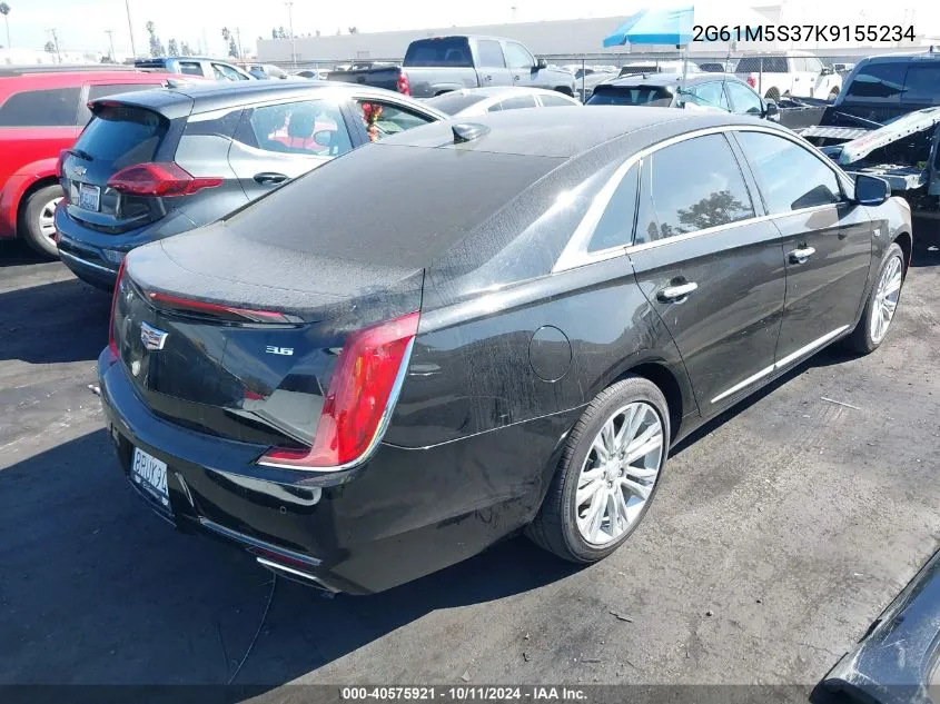 2019 Cadillac Xts Luxury VIN: 2G61M5S37K9155234 Lot: 40575921