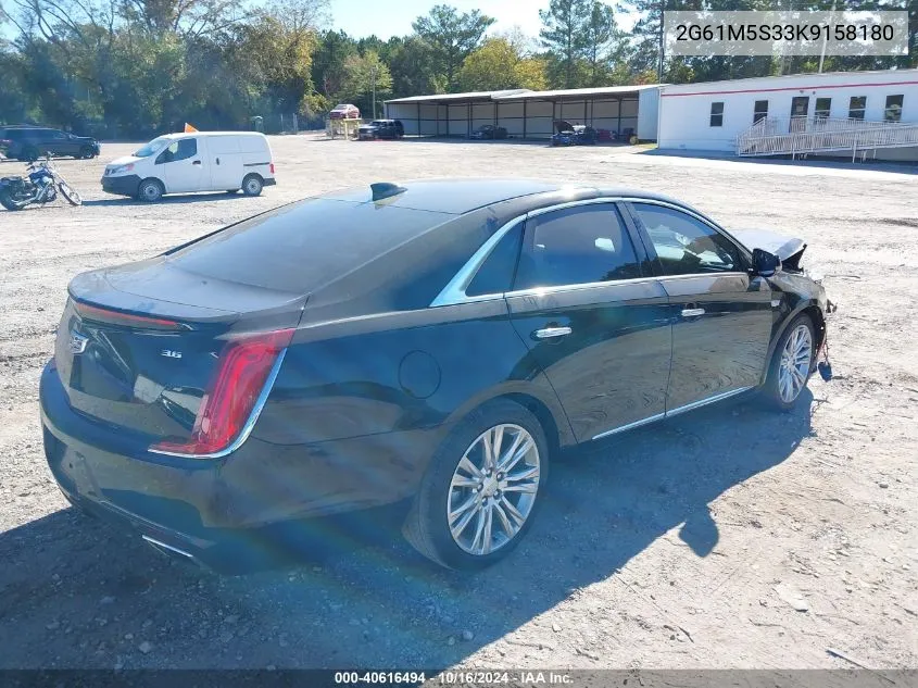 2019 Cadillac Xts Luxury VIN: 2G61M5S33K9158180 Lot: 40616494