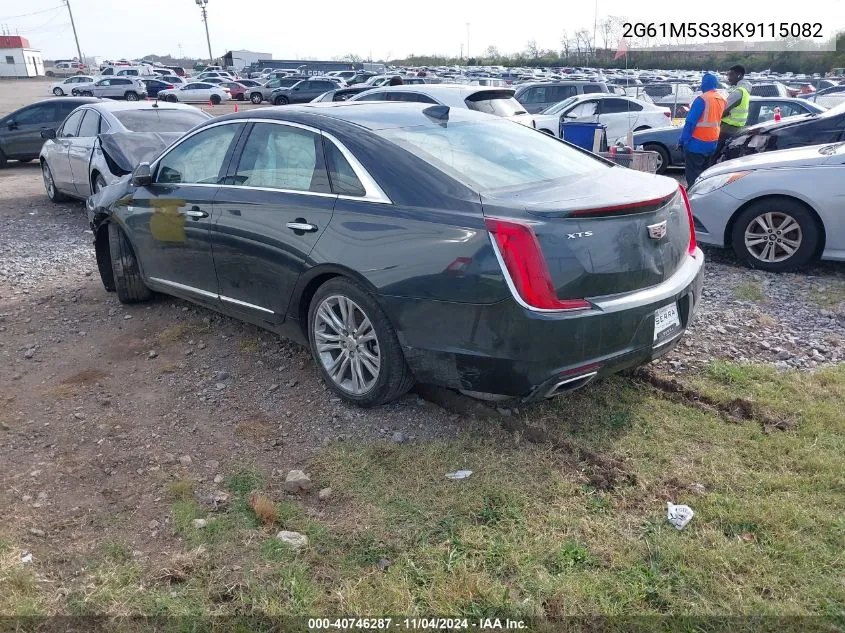 2019 Cadillac Xts Luxury VIN: 2G61M5S38K9115082 Lot: 40746287