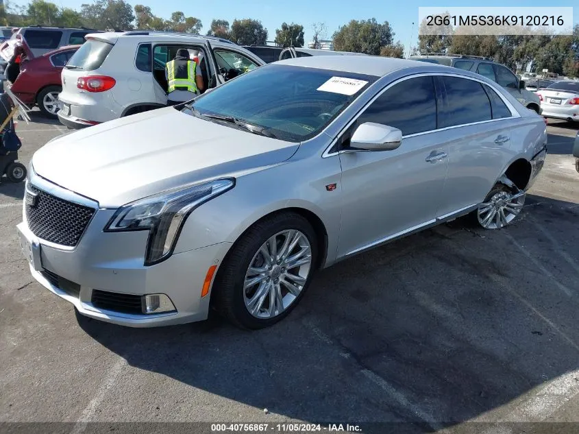 2019 Cadillac Xts Luxury VIN: 2G61M5S36K9120216 Lot: 40756867