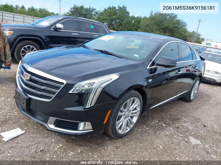 2019 Cadillac Xts Luxury VIN: 2G61M5S36K9156181 Lot: 40767402