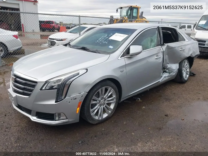 2019 Cadillac Xts Luxury VIN: 2G61M5S37K9152625 Lot: 40808475