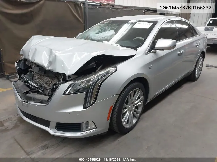 2019 Cadillac Xts Luxury VIN: 2G61M5S37K9155332 Lot: 40898929