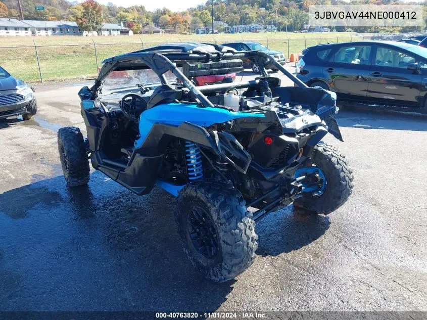 3JBVGAV44NE000412 2022 Can-Am Maverick X3 Ds Turbo Rr