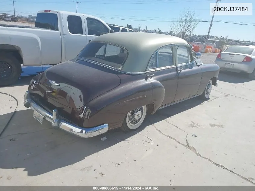 1949 Chevrolet Biscayne VIN: 20CKJ37484 Lot: 40866615