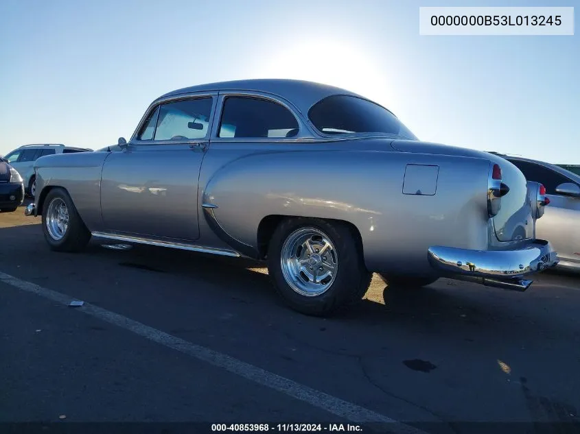 1953 Chevrolet Other VIN: 0000000B53L013245 Lot: 40853968