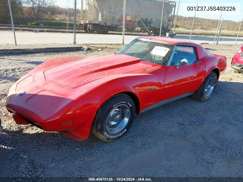 001Z37J5S403226 1975 Chevrolet Corvette Z06