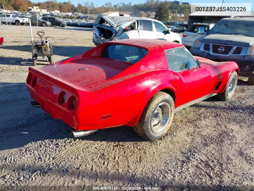 001Z37J5S403226 1975 Chevrolet Corvette Z06