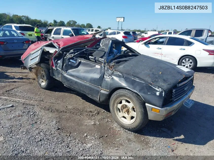 J8ZBL14S0B8247503 1981 Chevrolet Luv