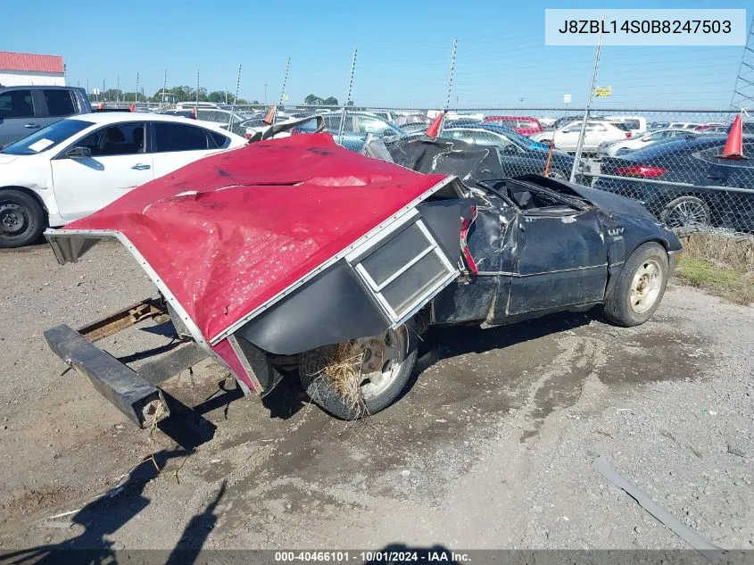 1981 Chevrolet Luv VIN: J8ZBL14S0B8247503 Lot: 40466101