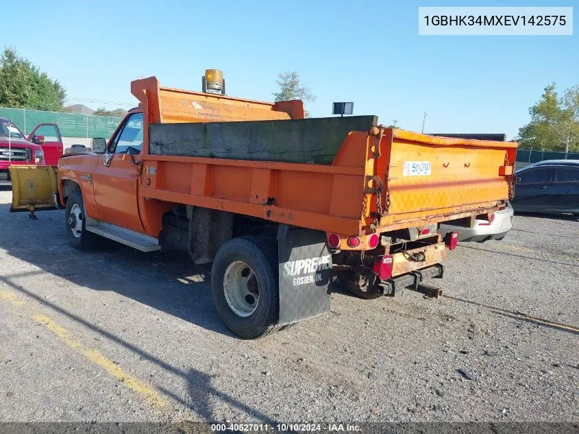 1984 Chevrolet K30 VIN: 1GBHK34MXEV142575 Lot: 40527011