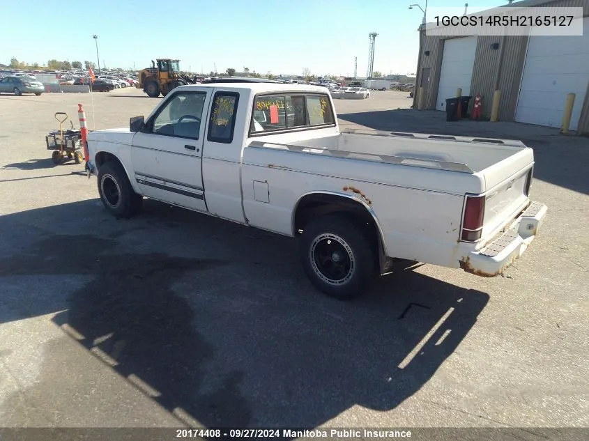 1GCCS14R5H2165127 1987 Chevrolet S10 Pickup