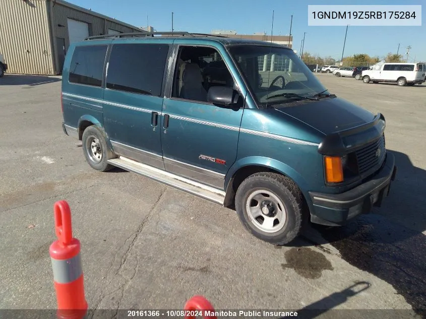 1994 Chevrolet Astro Cl Ext VIN: 1GNDM19Z5RB175284 Lot: 20161366