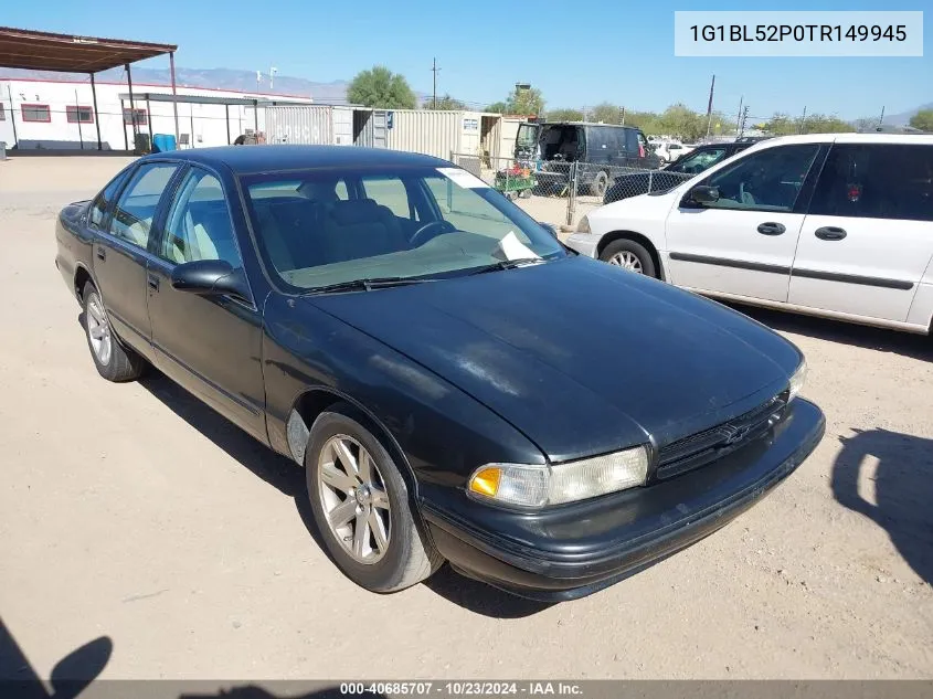 1996 Chevrolet Caprice / Impala Classic Ss VIN: 1G1BL52P0TR149945 Lot: 40685707