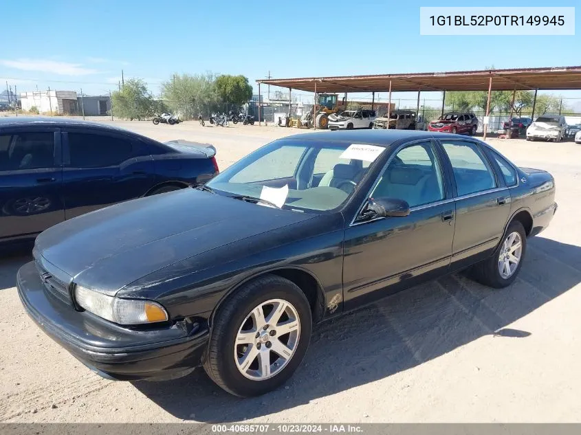 1G1BL52P0TR149945 1996 Chevrolet Caprice / Impala Classic Ss