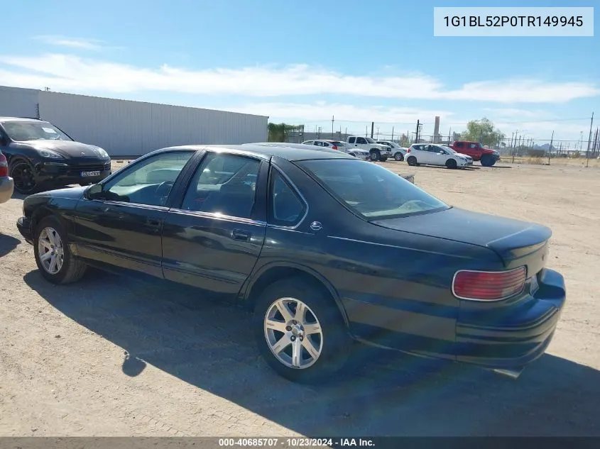 1G1BL52P0TR149945 1996 Chevrolet Caprice / Impala Classic Ss