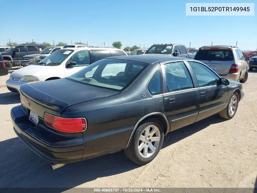 1G1BL52P0TR149945 1996 Chevrolet Caprice / Impala Classic Ss