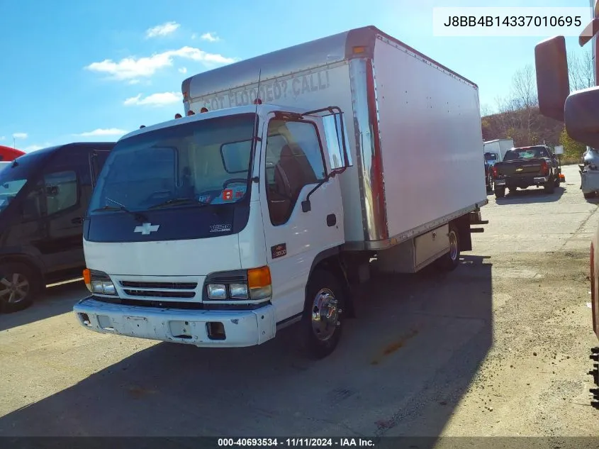 2003 Chevrolet W3S042 12000 Gvwr Dsl Reg VIN: J8BB4B14337010695 Lot: 40693534