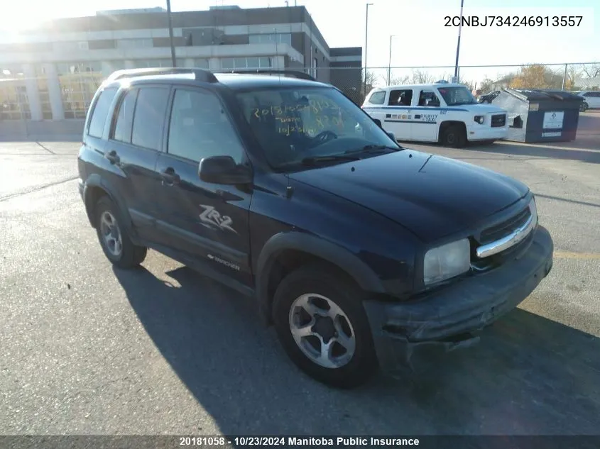 2CNBJ734246913557 2004 Chevrolet Tracker Zr2 Sport