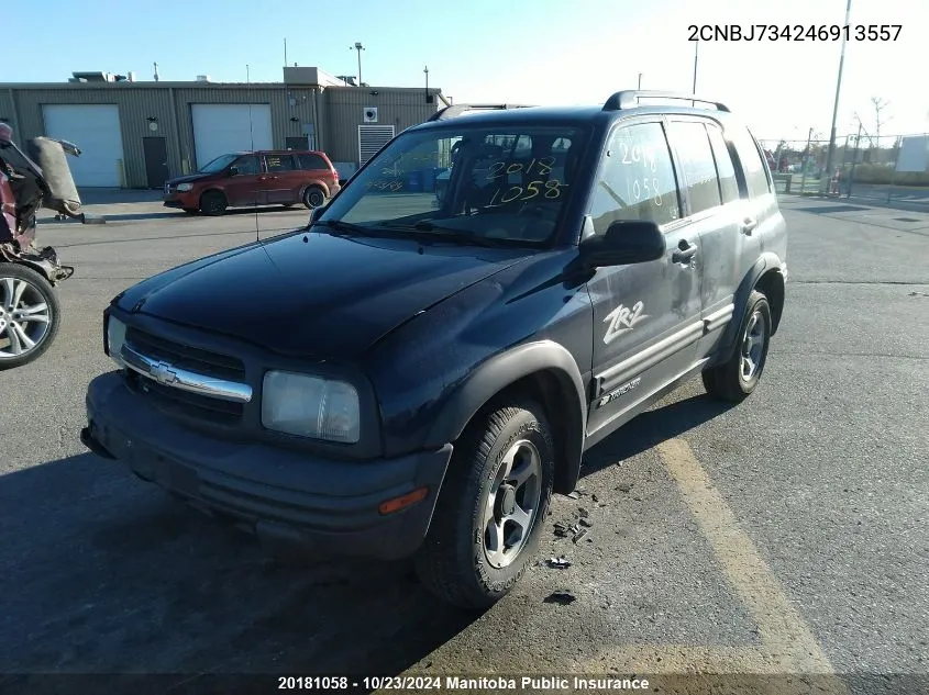 2CNBJ734246913557 2004 Chevrolet Tracker Zr2 Sport